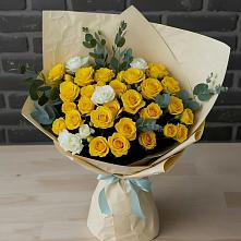 Букет цветов из:  Розы в Тайге