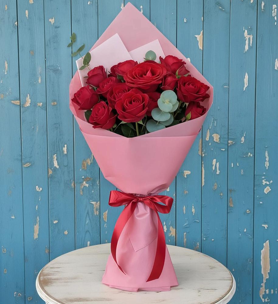 Букет цветов из: Розы в Тайге