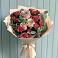 Букет цветов из: Гвоздики и Розы в Тайге