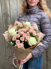 Букет цветов из:  Розы в Тайге