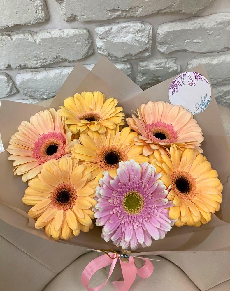 Букет цветов из: Герберы в Тайге