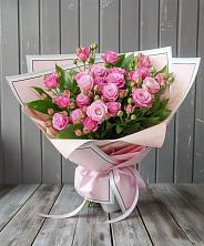 Букет Розовый кустик в Тайге