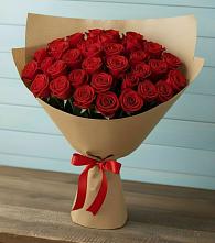 Букет Красные розы Милано в Тайге