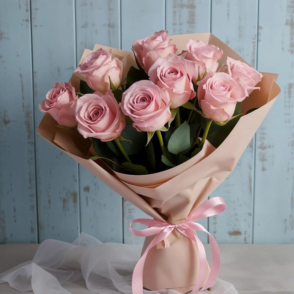 Букет цветов из: Розы в Тайге