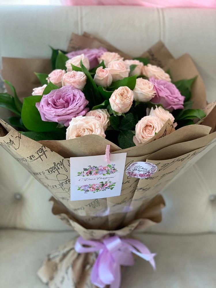 Букет цветов из: Розы в Тайге