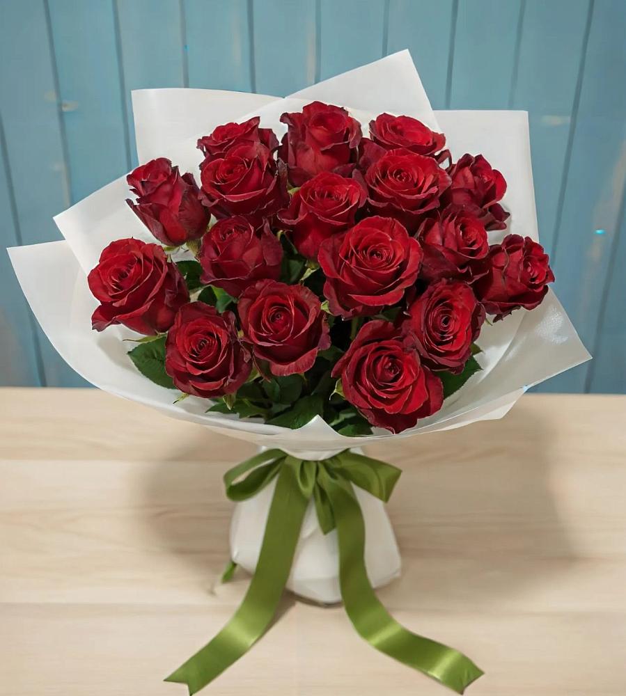 Букет Красные розы в Тайге
