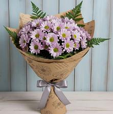 Букет цветов из:  Хризантемы в Тайге