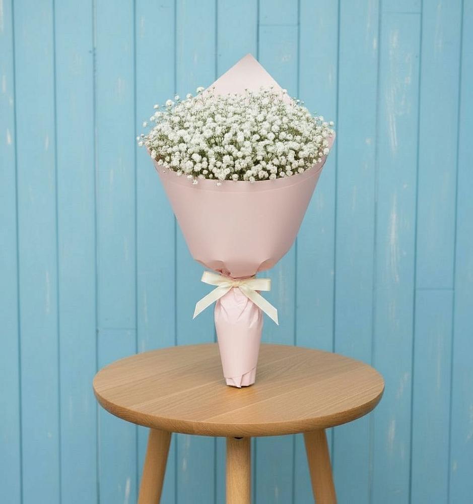 Букет цветов из: Гипсофила в Тайге