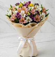 Букет цветов из:  Альстромерии #REPLACE_PRED# Тайге