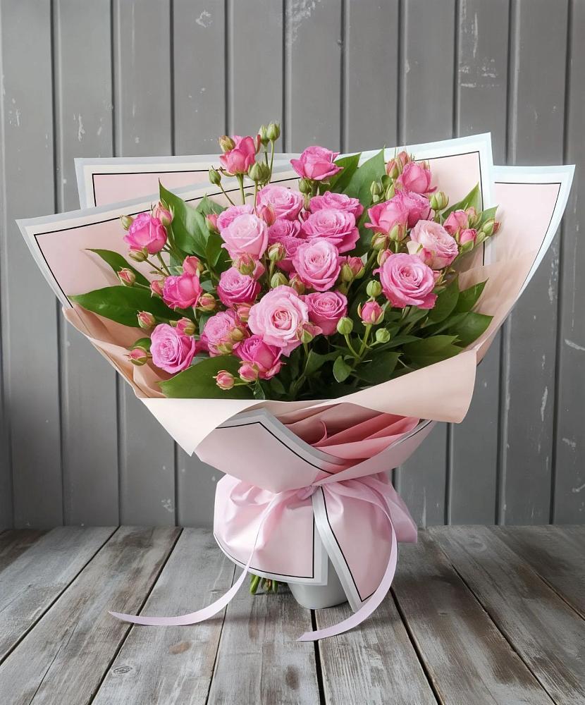 Букет Розовый кустик в Тайге