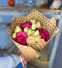 Букет цветов из:  Розы #REPLACE_PRED# Тайге