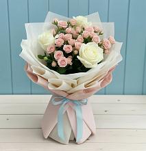 Букет цветов из:  Розы #REPLACE_PRED# Тайге