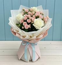 Букет цветов из:  Розы в Тайге