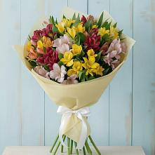 Букет цветов из:  Альстромерии в Тайге
