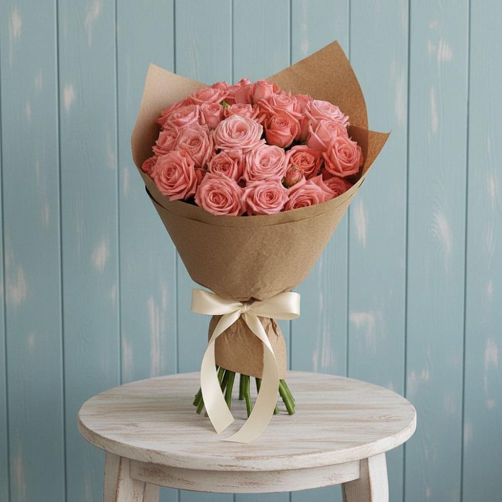 Букет цветов из: Розы в Тайге