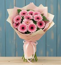 Букет цветов из:  Герберы в Тайге