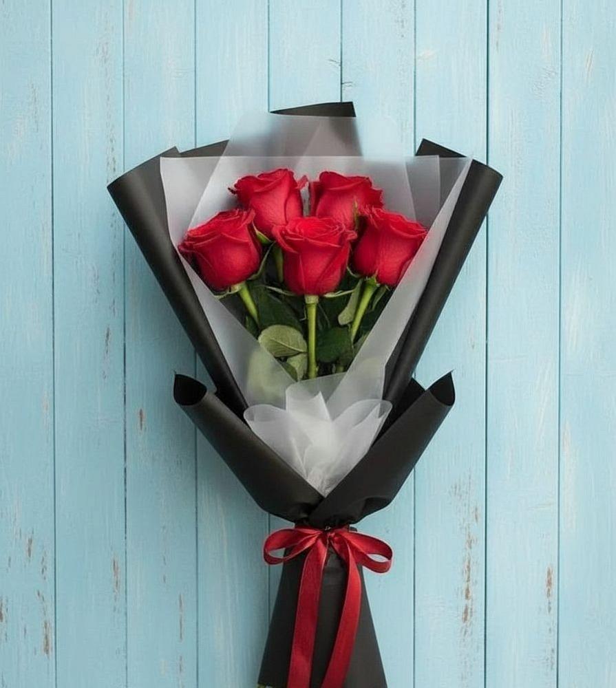 Букет цветов из: Розы в Тайге